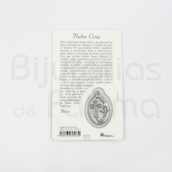 Pagela Padre Cruz c/ medalha e oração