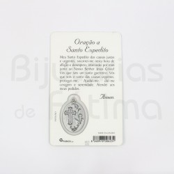 Pagela Santo Expedito c/ medalha e oração