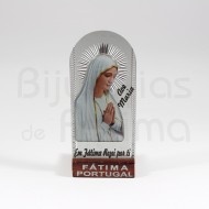 Placa  Rosto Nossa senhora de Fátima